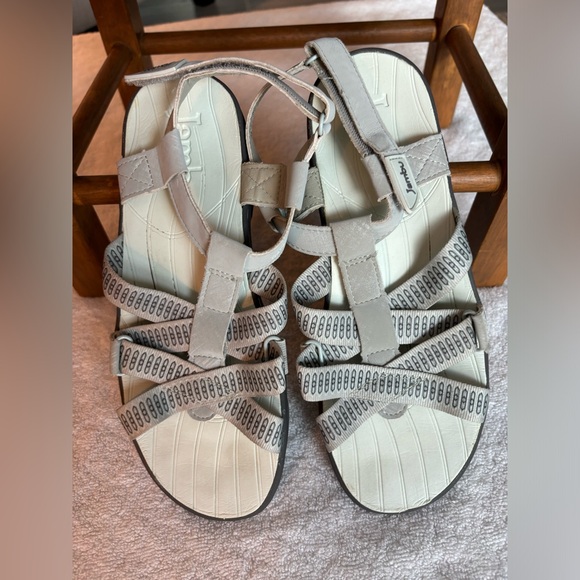 Jambu Grey Sandals - size 6 - Picture 4 of 5